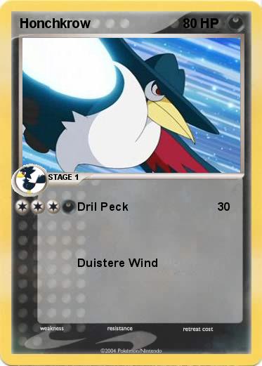 Pokemon Honchkrow