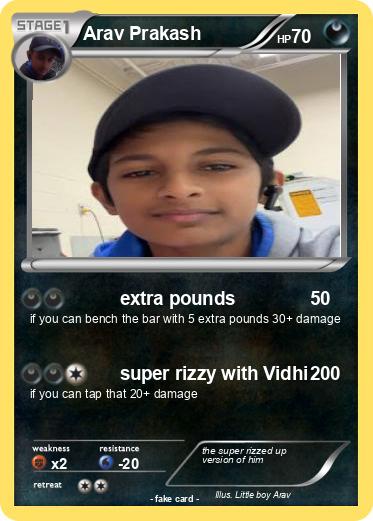 Pokemon Arav Prakash