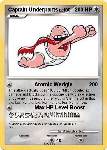 Pokemon Captain Underpants