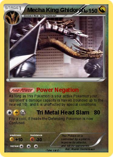 Pokemon Mecha King Ghidorah