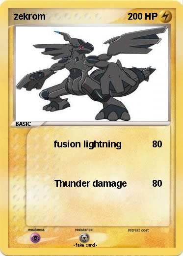 Pokemon zekrom