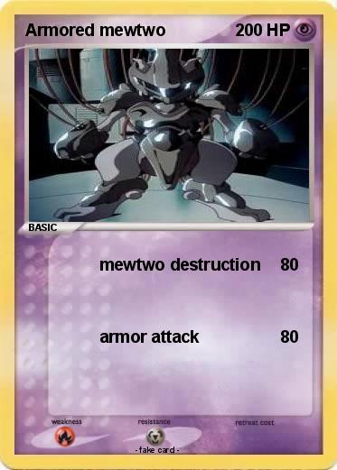 Pokemon Armored mewtwo