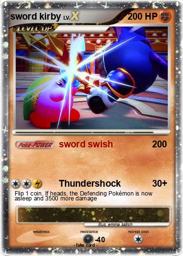 Pokemon sword kirby