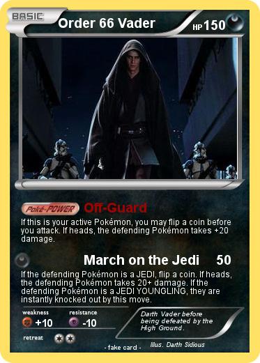 Pokemon Order 66 Vader