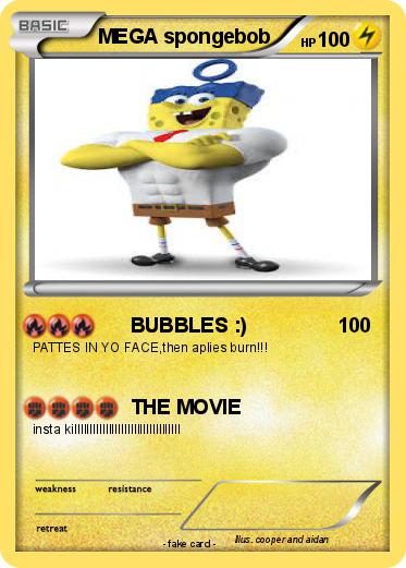 Pokemon MEGA spongebob