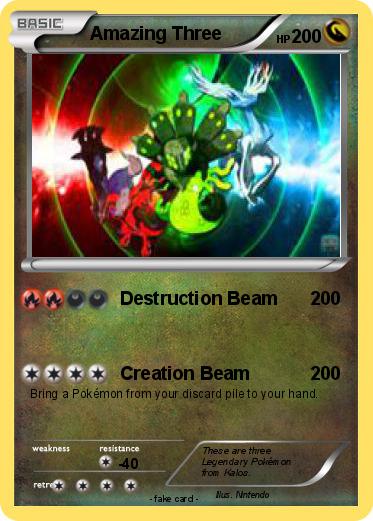Pokemon Amazing Three