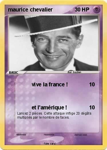 Pokemon maurice chevalier