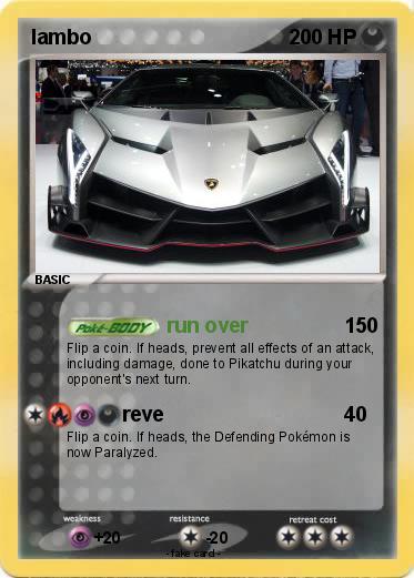 Pokemon lambo