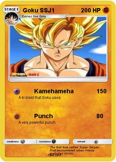 Pokemon Goku SSJ1