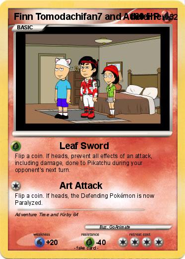 Pokemon Finn Tomodachifan7 and Adeleine