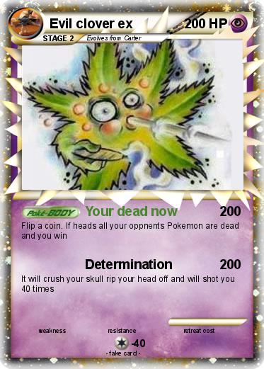 Pokemon Evil clover ex
