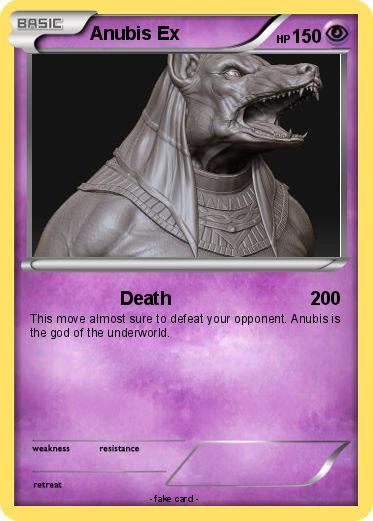 Pokemon Anubis Ex