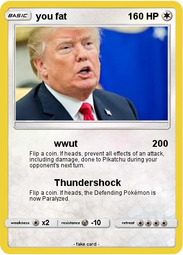 Pokemon you fat