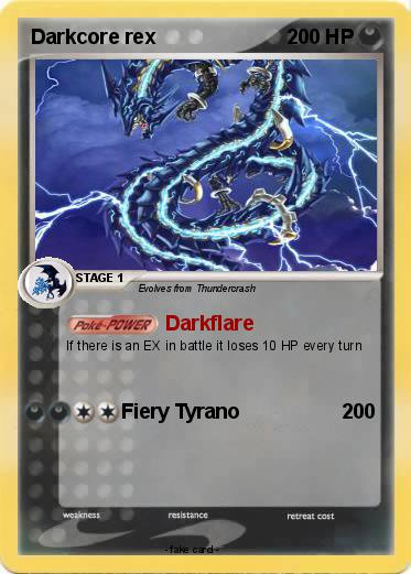 Pokemon Darkcore rex