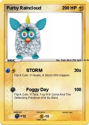 Pokemon Furby Raincloud