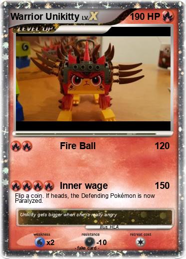 Pokemon Warrior Unikitty