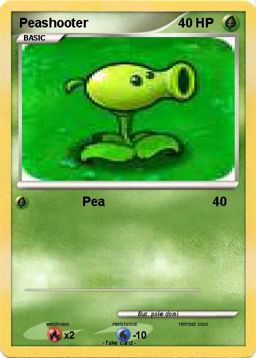 Pokemon Peashooter