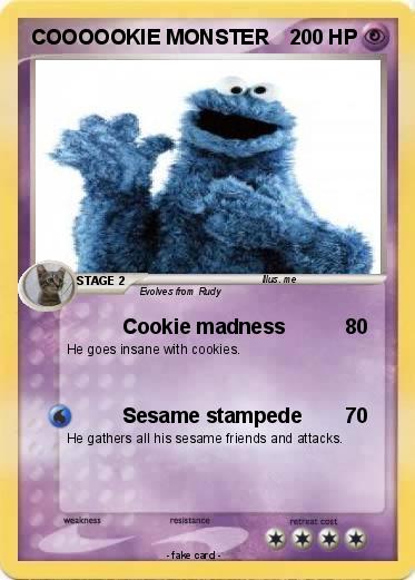 Pokemon COOOOOKIE MONSTER