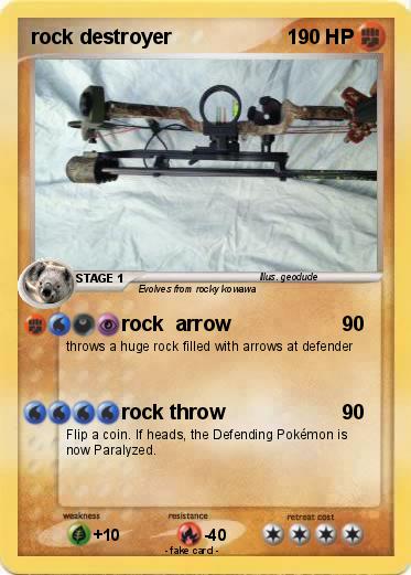 Pokemon rock destroyer