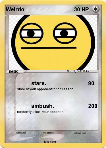 Pokemon Weirdo