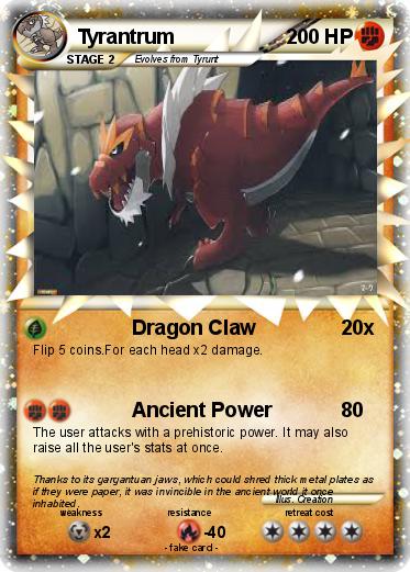 Pokemon Tyrantrum