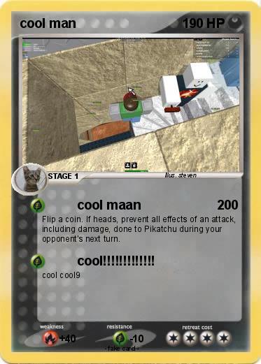 Pokemon cool man
