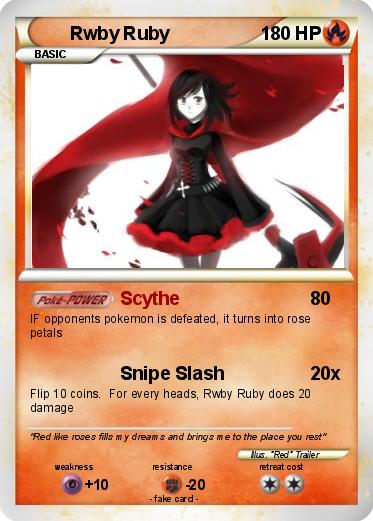Pokemon Rwby Ruby