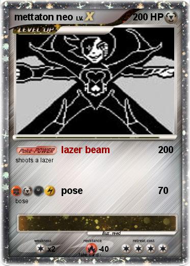 Pokemon mettaton neo