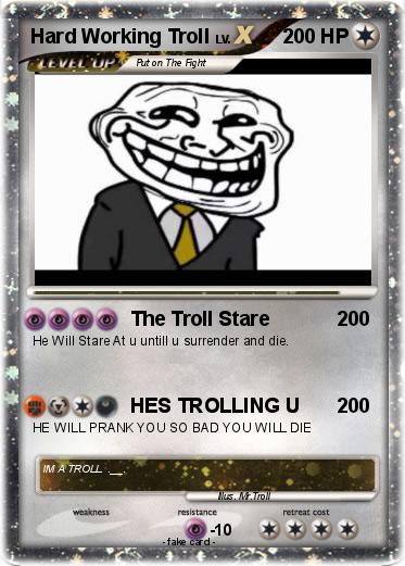 Pokemon Hard Working Troll