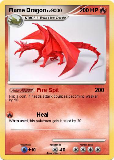 Pokemon Flame Dragon