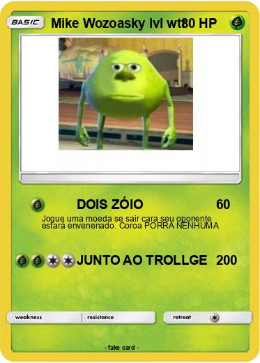 Pokemon Mike Wozoasky lvl wtf