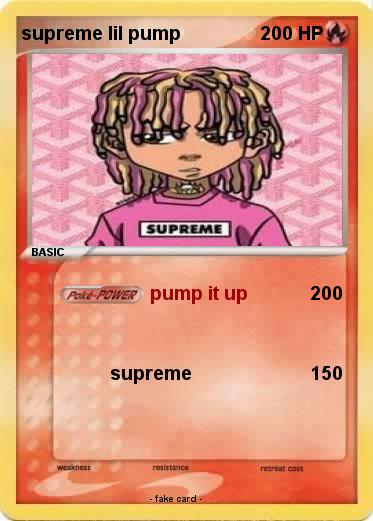 Pokemon supreme lil pump