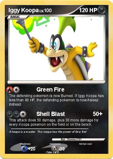 Pokemon Iggy Koopa