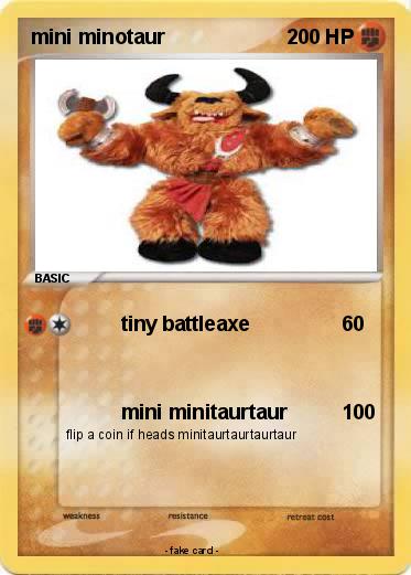 Pokemon mini minotaur