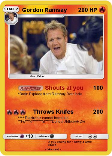 Pokemon Gordon Ramsay