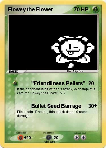 Pokemon Flowey the Flower