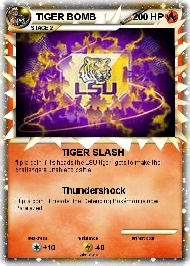 Pokemon TIGER BOMB
