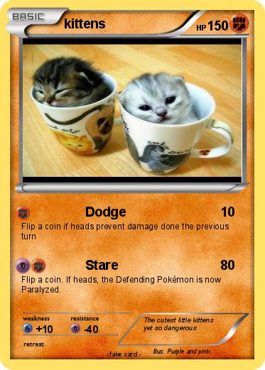 Pokemon kittens