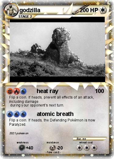 Pokemon godzilla