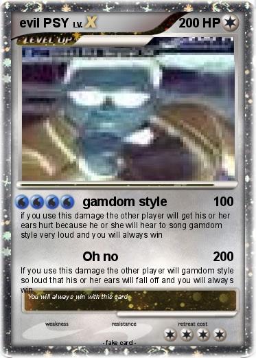 Pokemon evil PSY