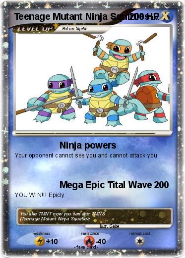 Pokemon Teenage Mutant Ninja Squirtles