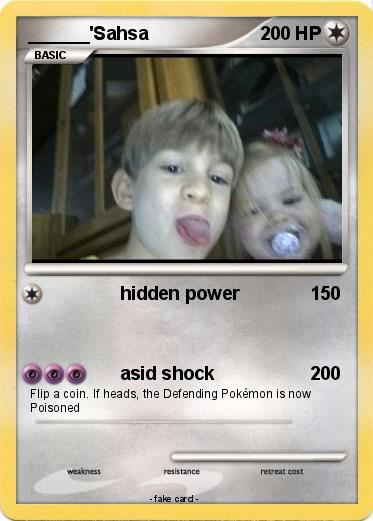 Pokemon ______'Sahsa