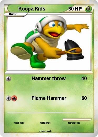 Pokemon Koopa Kids