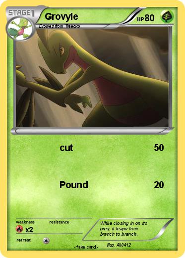 Pokemon Grovyle