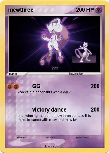 Pokemon mewthree