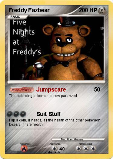 Pokemon Freddy Fazbear
