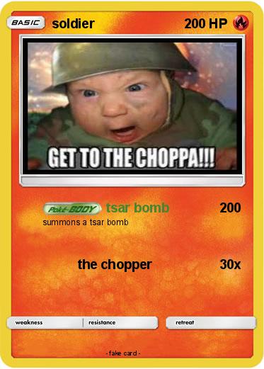 Pokemon soldier