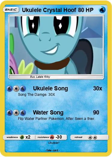 Pokemon Ukulele Crystal Hoof