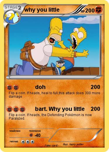 Pokemon why you little