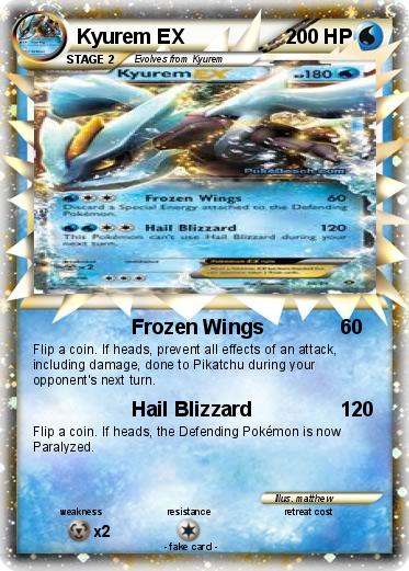 Pokemon Kyurem EX